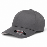 Flexfit Youth Premium Blank Stretch Fit Baseball Cap - Stone Gray