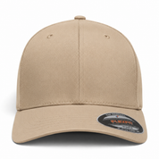 Flexfit Youth Premium Blank Stretch Fit Baseball Cap - Sand Tan
