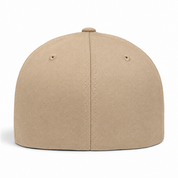 Flexfit Youth Premium Blank Stretch Fit Baseball Cap - Sand Tan