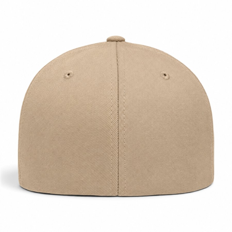 Flexfit Youth Premium Blank Stretch Fit Baseball Cap - Sand Tan