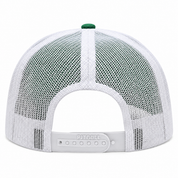 Pit Bull Cambridge PB222 Blank 6-Panel Mesh Trucker Adjustable Snapback Hat - Kelly/White