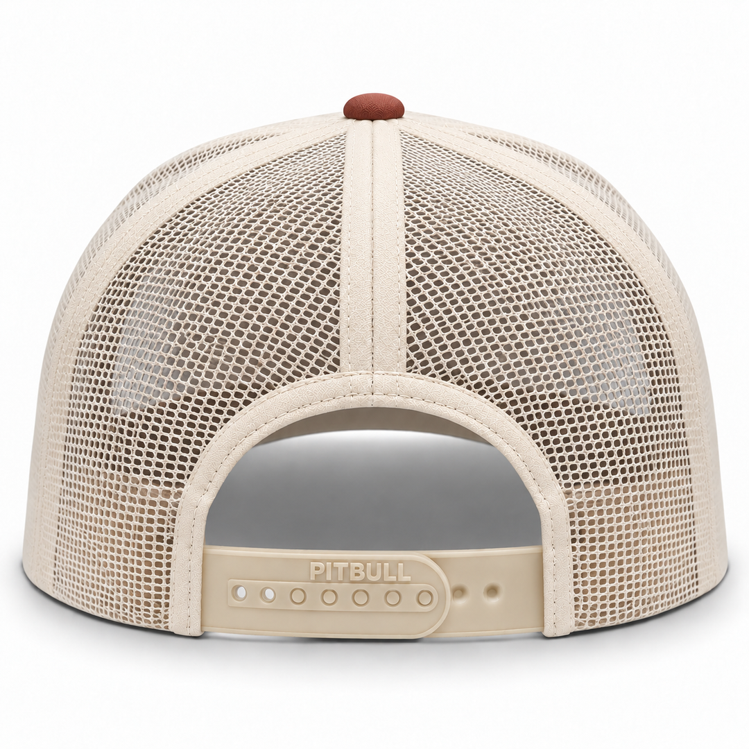 Pit Bull Cambridge PB275 Blank 5-Panel High Frame Adjustable Snapback Hat - Creme/Cream Camo - Product Image