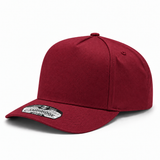 Pit Bull Cambridge PB273 Blank 5-Panel High Frame Adjustable Snapback Hat - Maroon