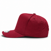 Pit Bull Cambridge PB273 Blank 5-Panel High Frame Adjustable Snapback Hat - Maroon