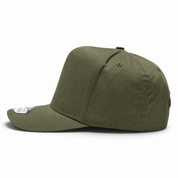 Pit Bull Cambridge PB273 Blank 5-Panel High Frame Adjustable Snapback Hat - Olive