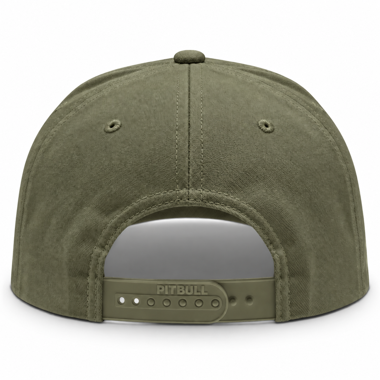 Pit Bull Cambridge PB273 Blank 5-Panel High Frame Adjustable Snapback Hat - Olive