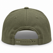 Pit Bull Cambridge PB273 Blank 5-Panel High Frame Adjustable Snapback Hat - Olive