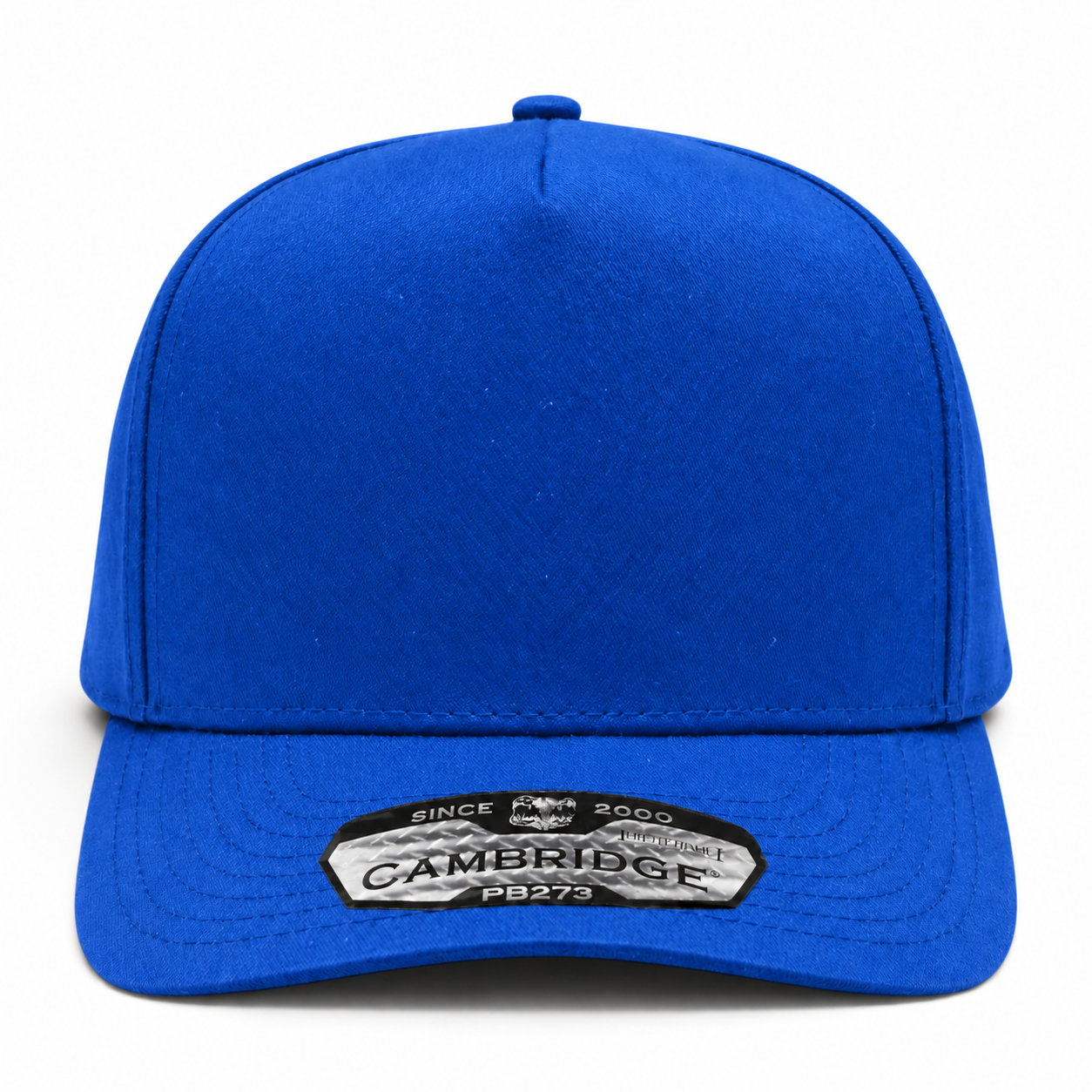 Pit Bull Cambridge PB273 Blank 5-Panel High Frame Adjustable Snapback Hat - Royal Blue