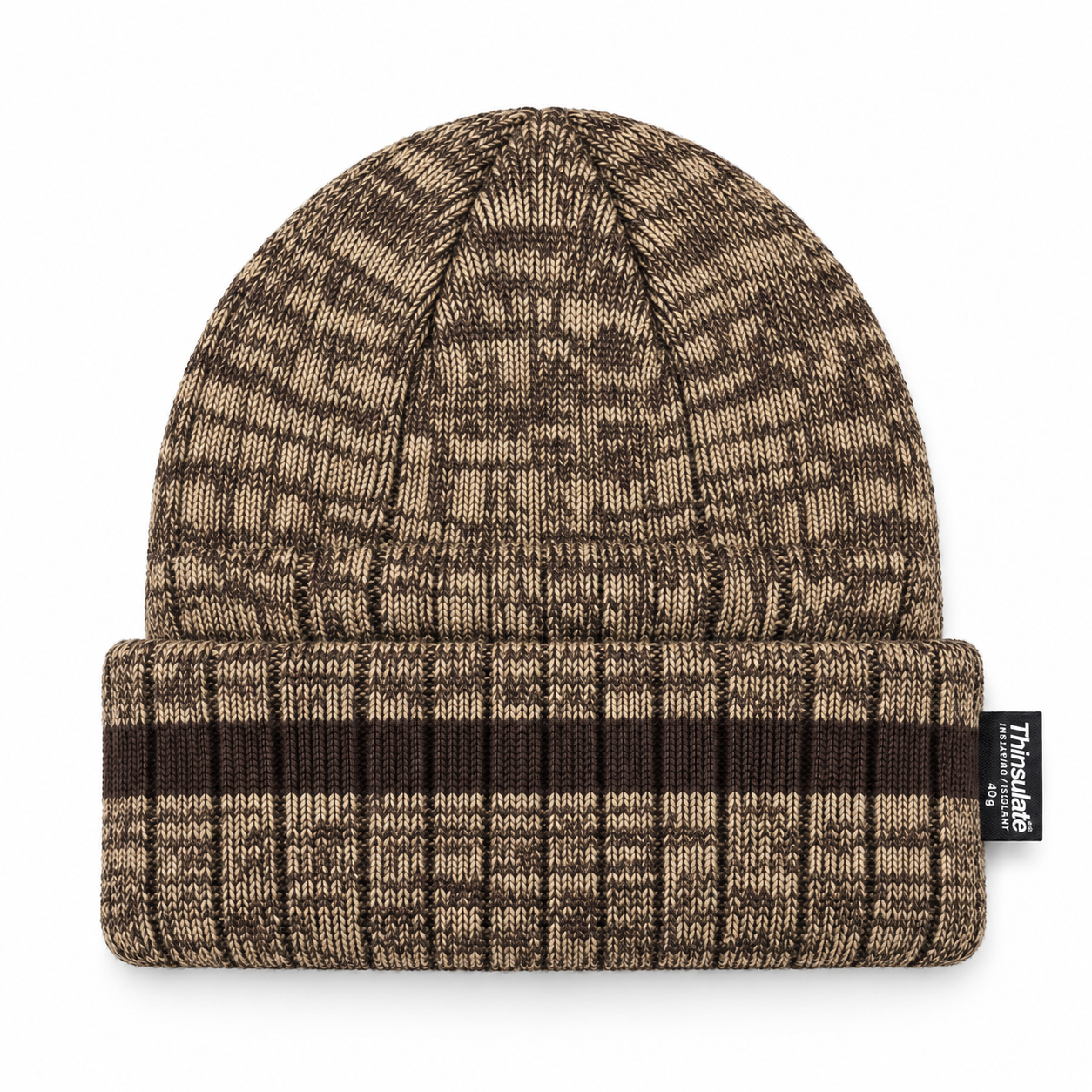 3M 40G Thinsulate Insulated Cuffed Knit Beanie - Dessert Tan - Product Image