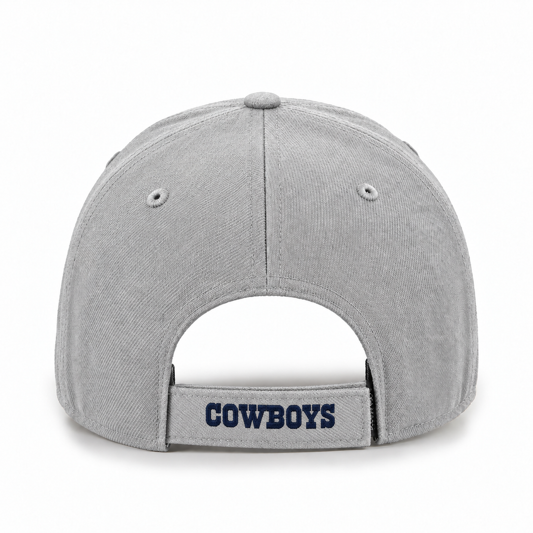 Dallas Cowboys '47 Brand MVP Adjustable Baseball Cap - Silver - Product Image
