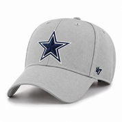 Dallas Cowboys '47 Brand MVP Adjustable Baseball Cap - Silver - Product Image