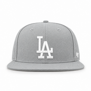 Los Angeles Dodgers '47 Brand Captain Adjustable Snapback - Silver - Product Image