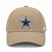 Dallas Cowboys '47 Brand MVP Adjustable Baseball Cap - Khaki - Product Image