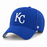 Kansas City Royals '47 Brand MVP Adjustable Baseball Cap - Royal Blue