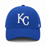 Kansas City Royals '47 Brand MVP Adjustable Baseball Cap - Royal Blue - Product Image