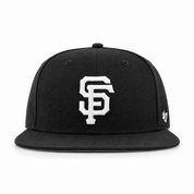 San Francisco Giants '47 Brand Captain Adjustable Snapback - Black - Product Image