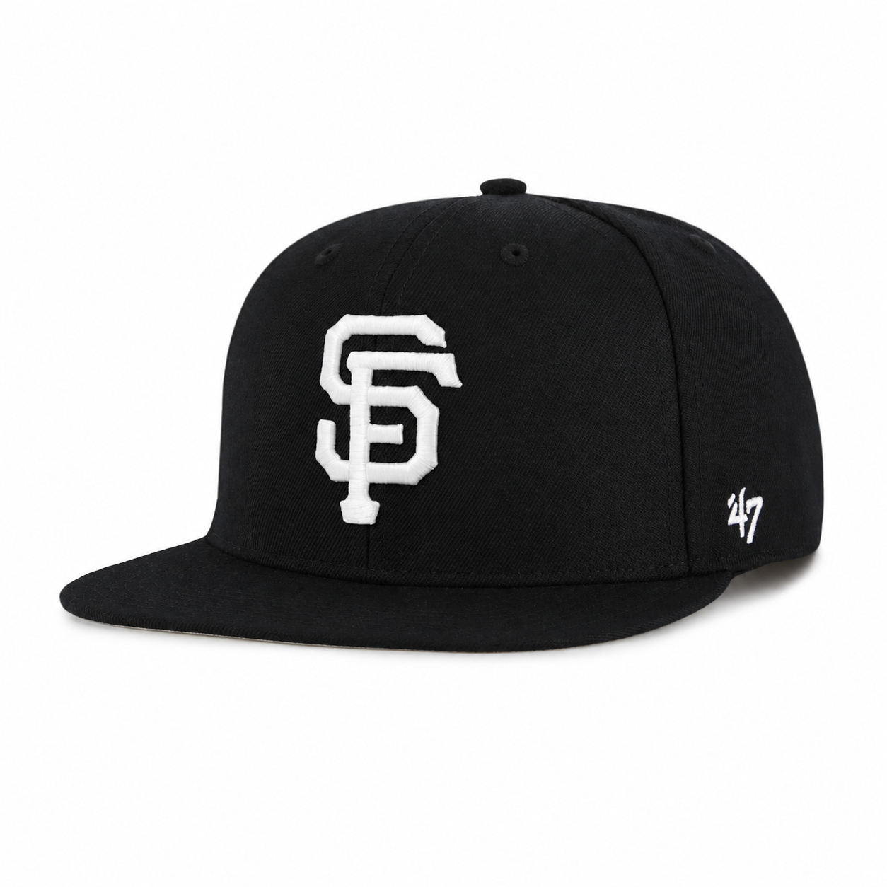 San Francisco Giants '47 Brand Captain Adjustable Snapback - Black - Product Image