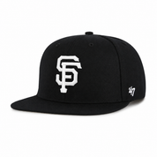 San Francisco Giants '47 Brand Captain Adjustable Snapback - Black - Product Image