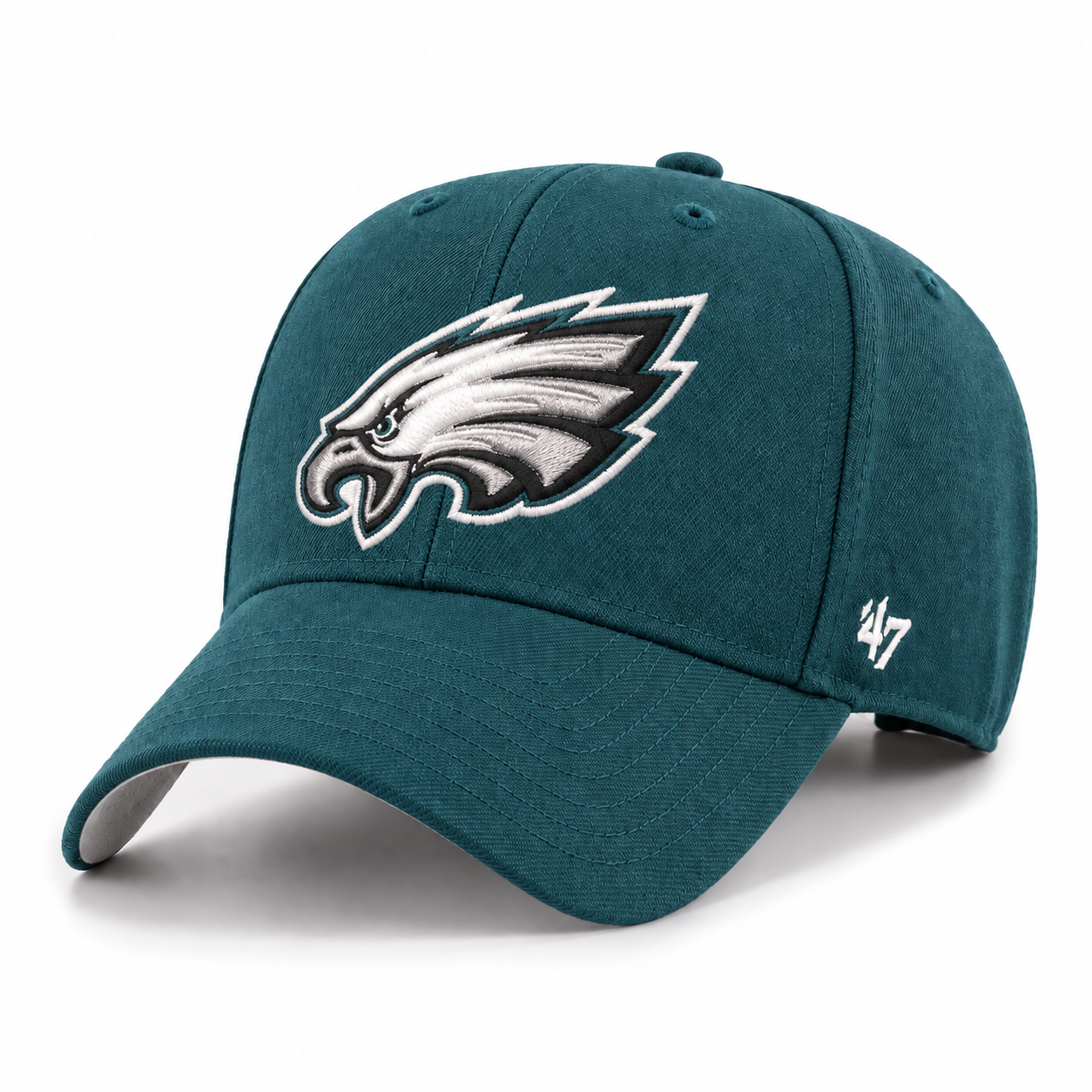 Philadelphia Eagles '47 Brand MVP Adjustable Baseball Cap - Pacific Green - Product Image