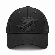 Miami Dolphins '47 Brand MVP Adjustable Baseball Cap - All Black - Product Image