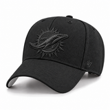 Miami Dolphins '47 Brand MVP Adjustable Baseball Cap - All Black
