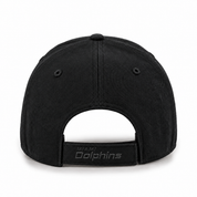 Miami Dolphins '47 Brand MVP Adjustable Baseball Cap - All Black - Product Image
