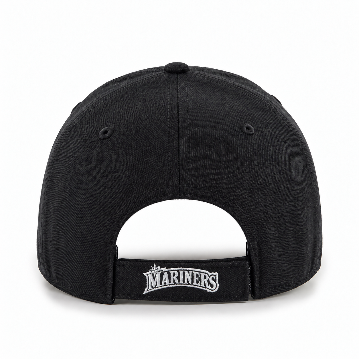 Seattle Mariners '47 Brand MVP Adjustable Baseball Cap - Black