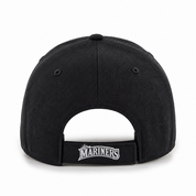 Seattle Mariners '47 Brand MVP Adjustable Baseball Cap - Black