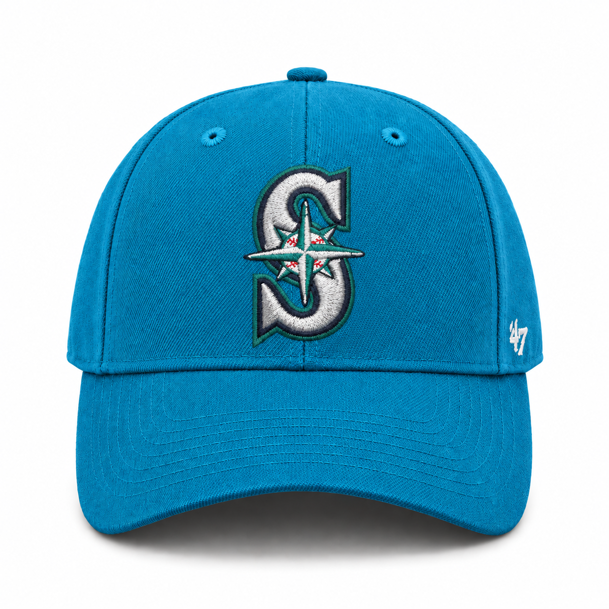 Seattle Mariners '47 Brand MVP Adjustable Baseball Cap - Turquoise