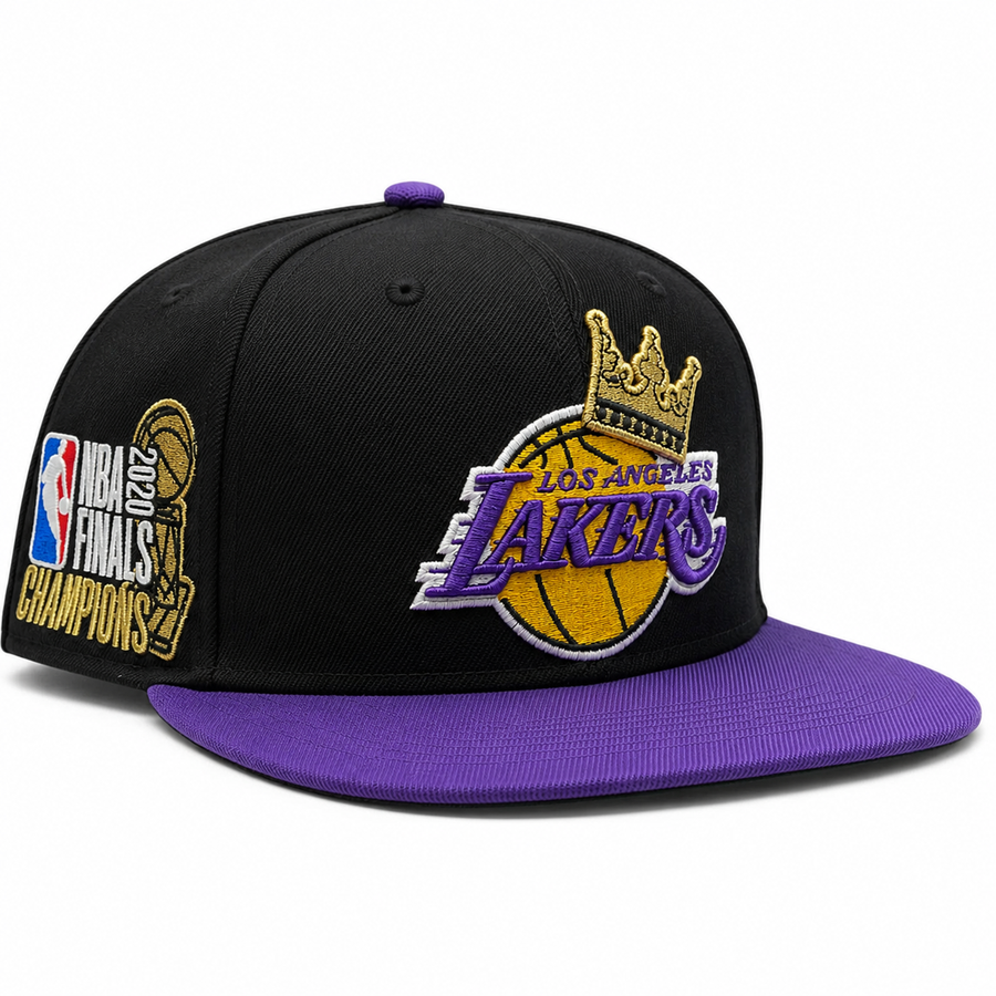 Los Angeles Lakers '2020 NBA Finals Championship' Black/Purple Pro Standard Adjustable Snapback Hat