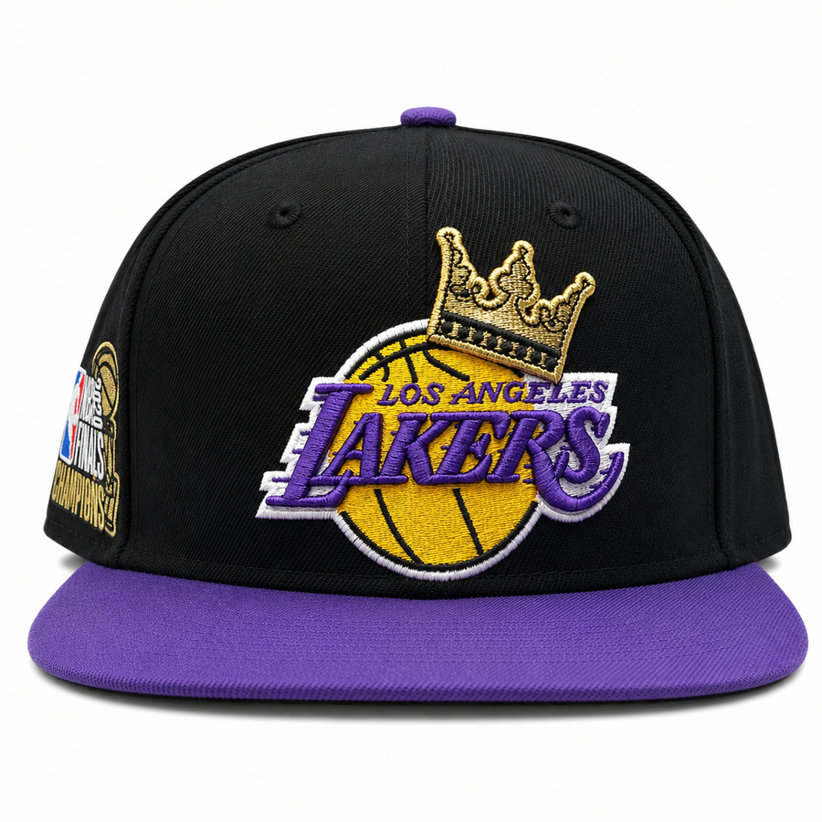 Los Angeles Lakers '2020 NBA Finals Championship' Black/Purple Pro Standard Adjustable Snapback Hat