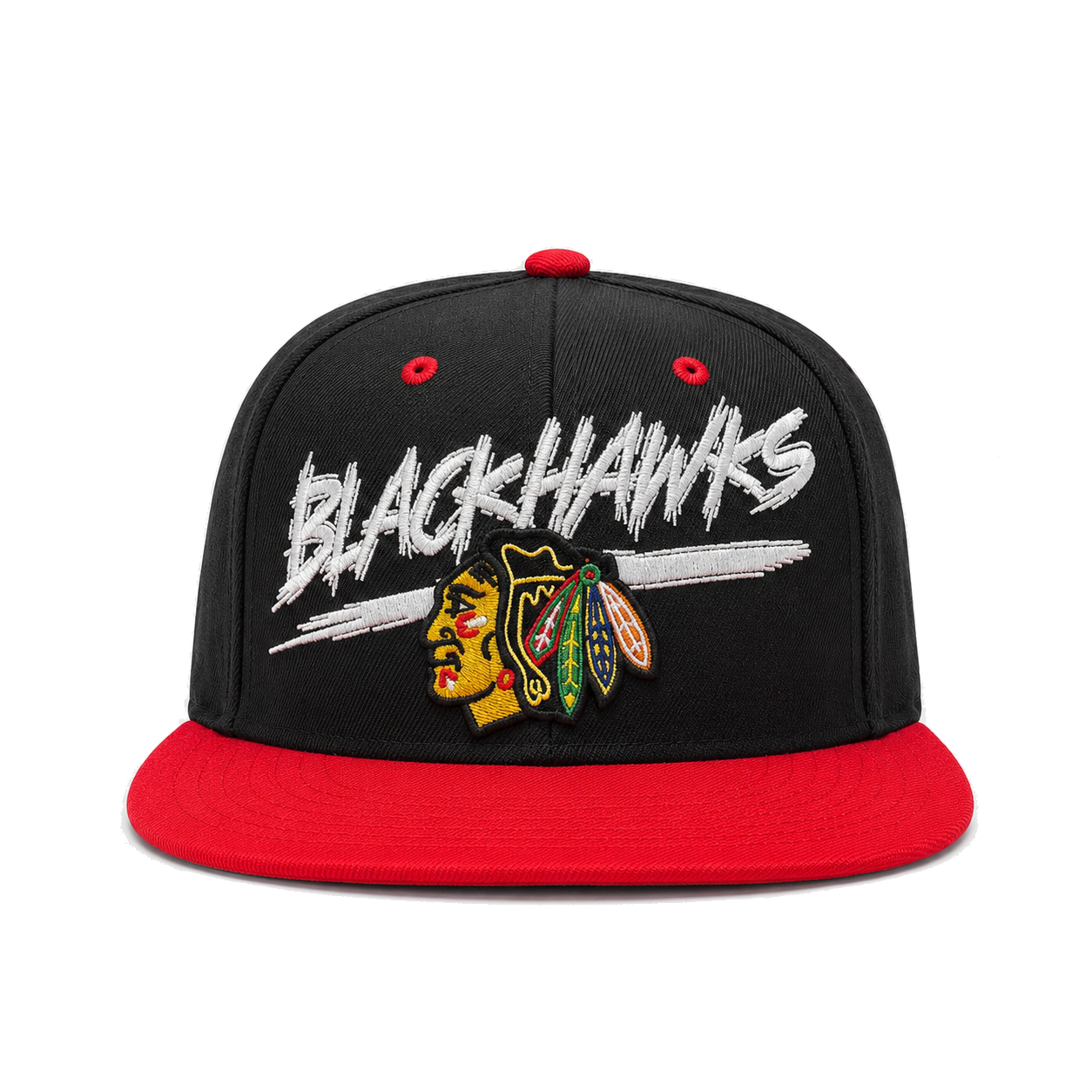 Red Mitchell & Ness Adjustable Original Fit Snapback - Product Image