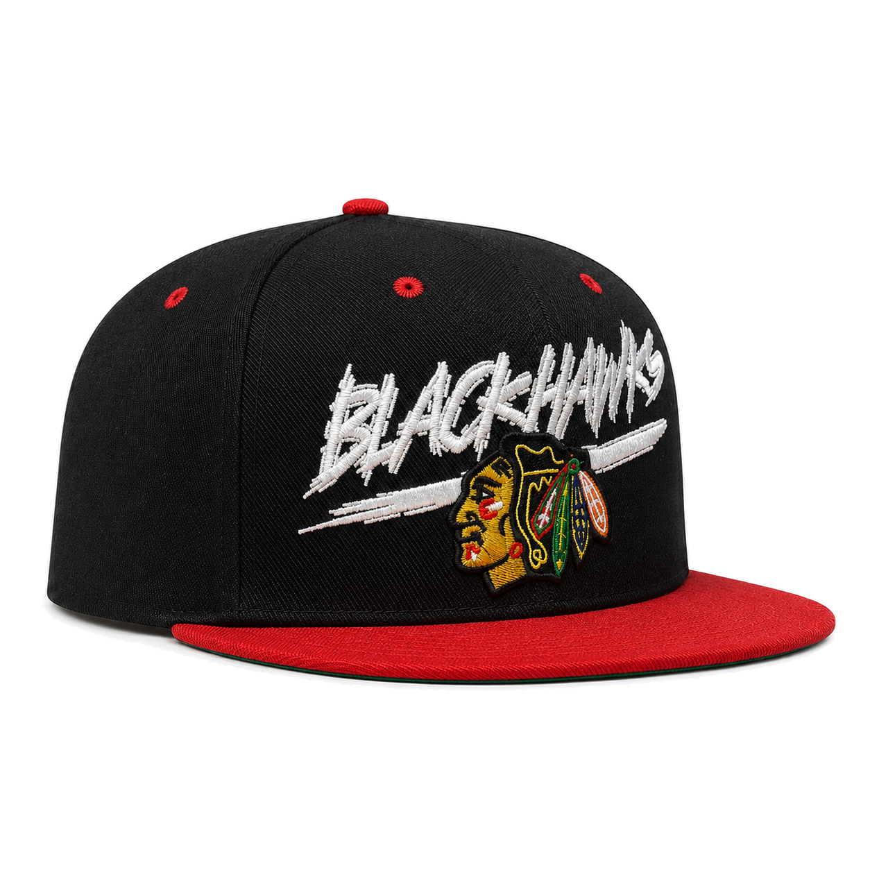 Red Mitchell & Ness Adjustable Original Fit Snapback - Product Image