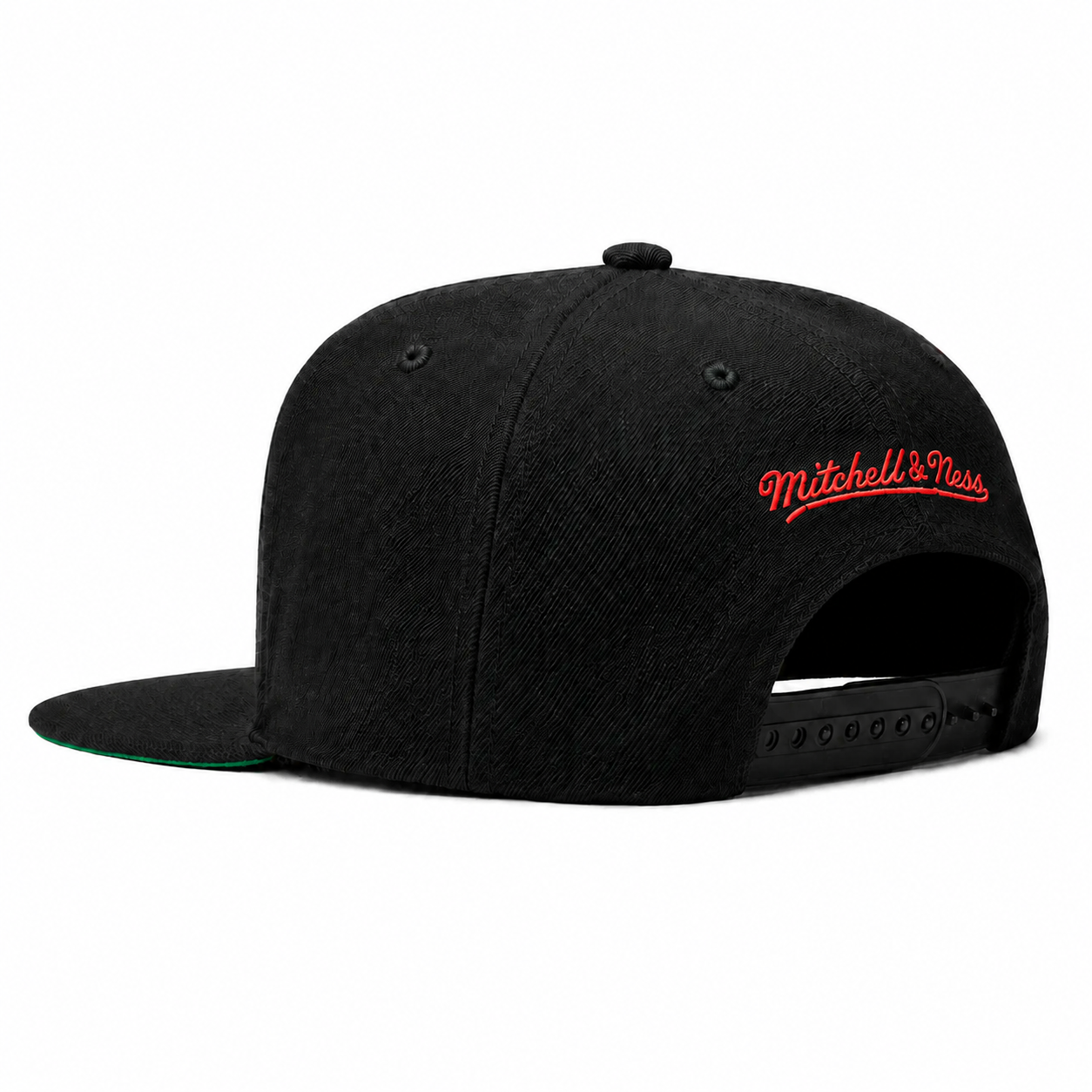 Chicago Blackhawks Black Mitchell & Ness OG Adjustable Snapback Hat - Product Image