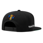 Chicago Bulls '1996 Champions' Black Mitchell & Ness OG Adjustable Snapback Hat - Product Image