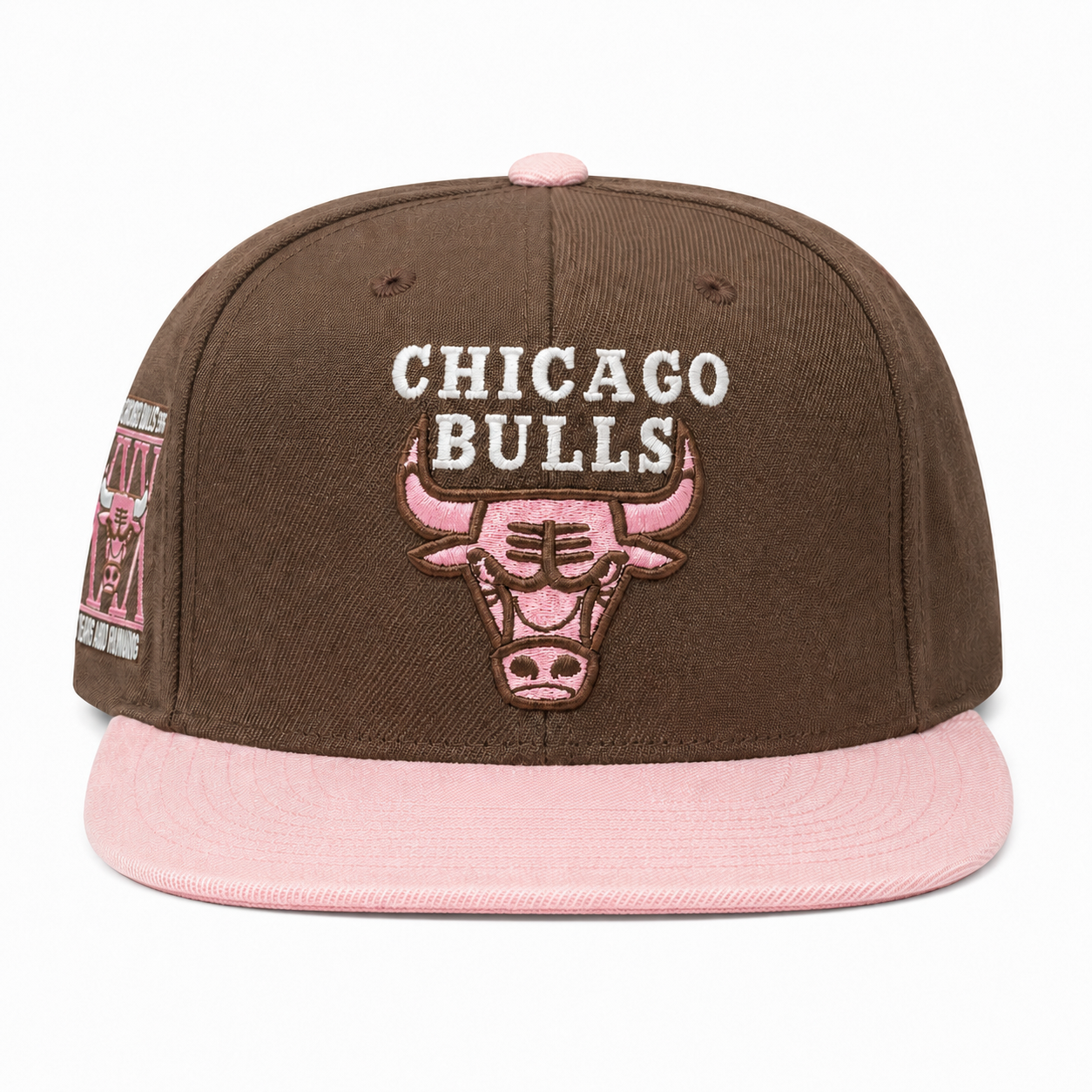 Pink Mitchell & Ness Snapback - Product Image