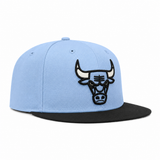 Chicago Bulls Baby Blue/Black Mitchell & Ness Snapback