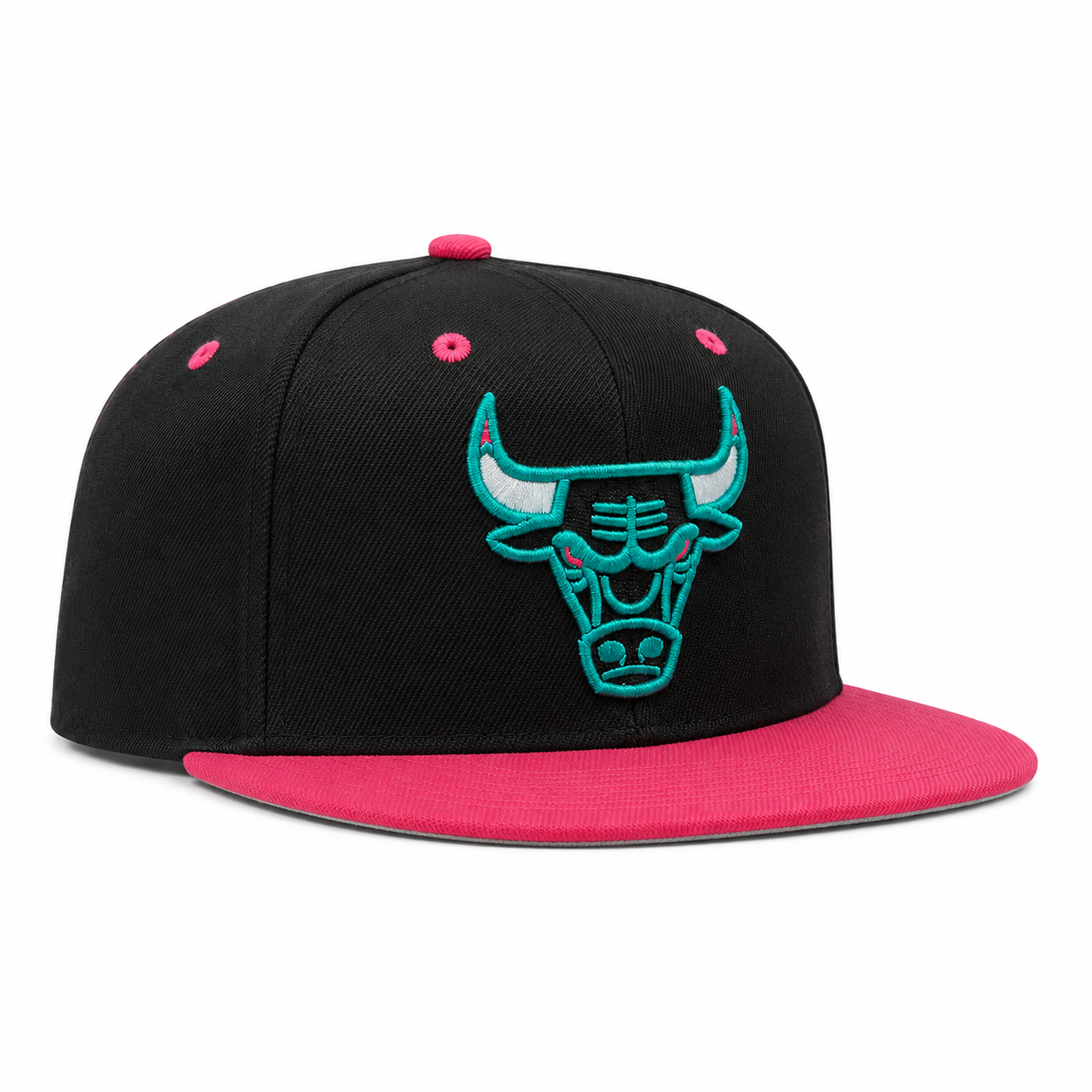 Pink Mitchell & Ness Snapback - Product Image