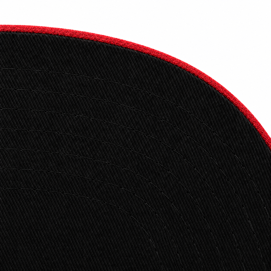 Chicago Bulls Black/Red Mitchell & Ness Adjustable OG Snapback Hat - Product Image