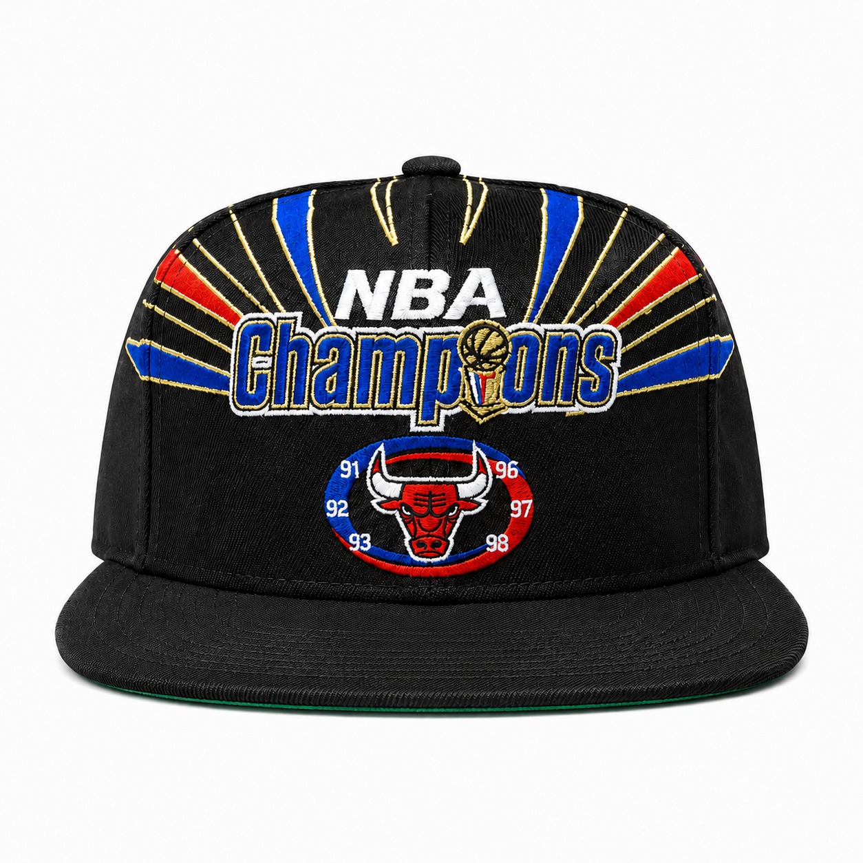 Chicago Bulls ' Champion Series' Black Mitchell & Ness OG Adjustable Snapback - Product Image