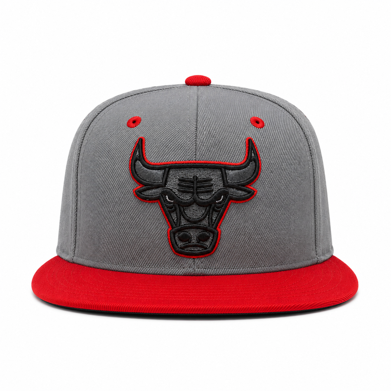 Red Mitchell & Ness Snapback - Product Image
