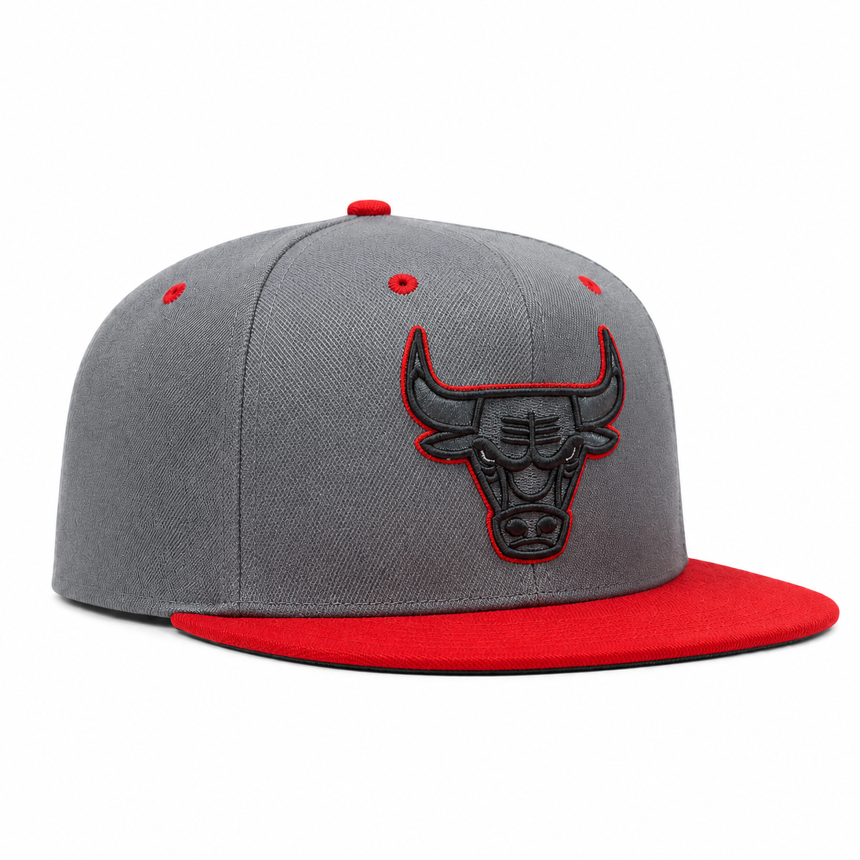 Red Mitchell & Ness Snapback - Product Image