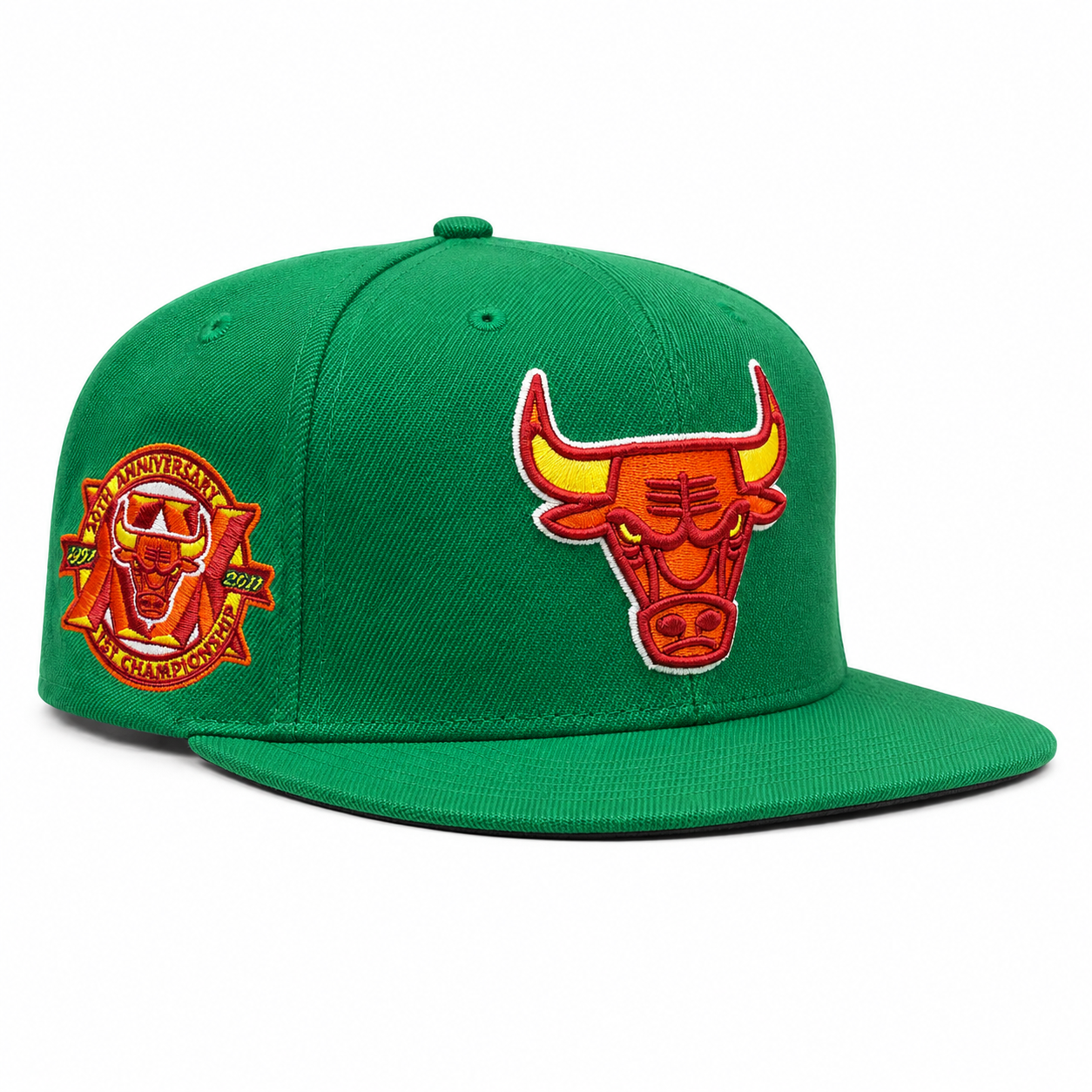 Orange Mitchell & Ness Snapback - Product Image