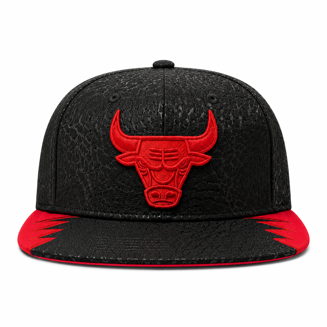 Red Mitchell & Ness Snapback - Product Image