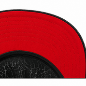 Chicago Bulls 'Multi Texture' Black Mitchell & Ness Adjustable OG Snapback Hat - Product Image