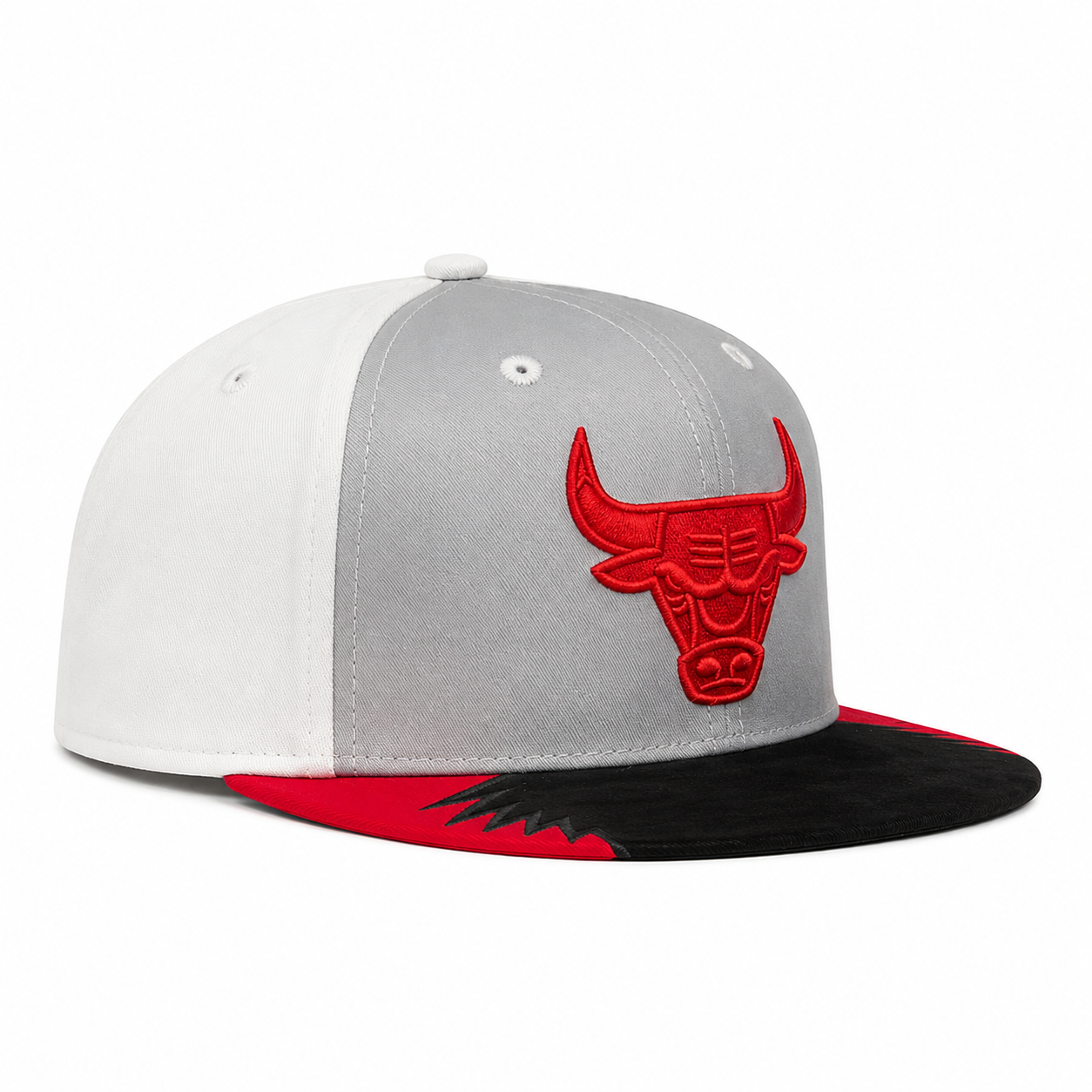 Chicago Bulls 'Multi Texture' Multicolor Mitchell & Ness Snapback - Product Image