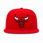 Chicago Bulls Red Mitchell & Ness Snapback - Product Image