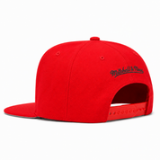 Chicago Bulls Red Mitchell & Ness Snapback - Product Image