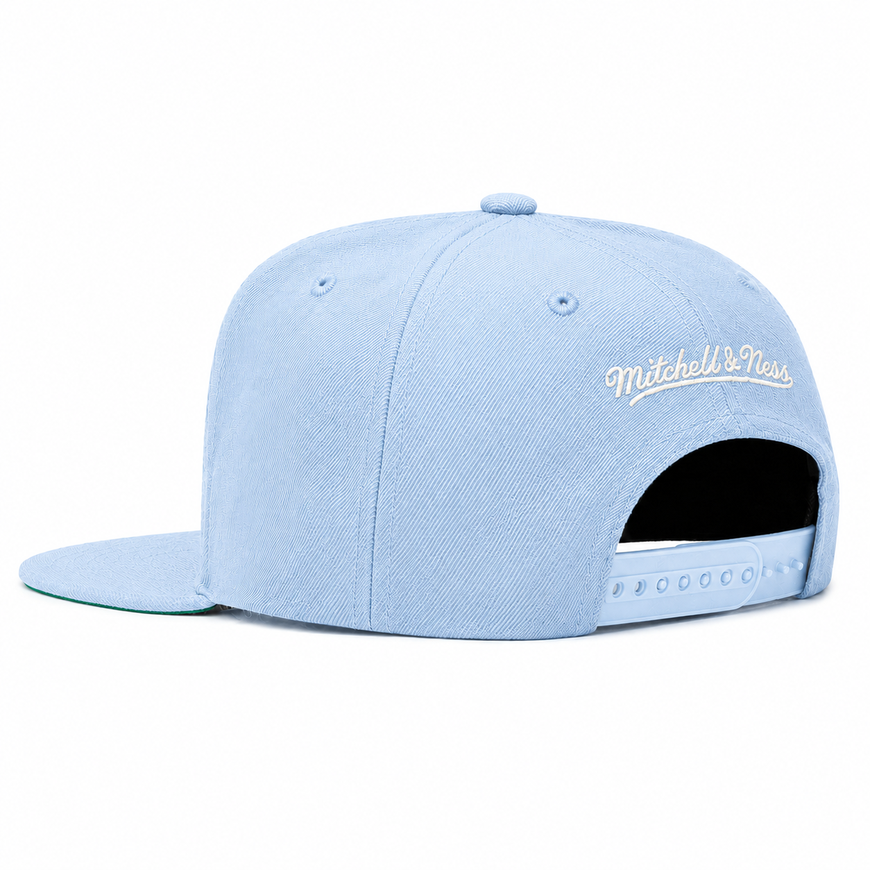 Chicago Bulls 'Script Logo' Baby Blue/Red Mitchell & Ness Snapback - Product Image