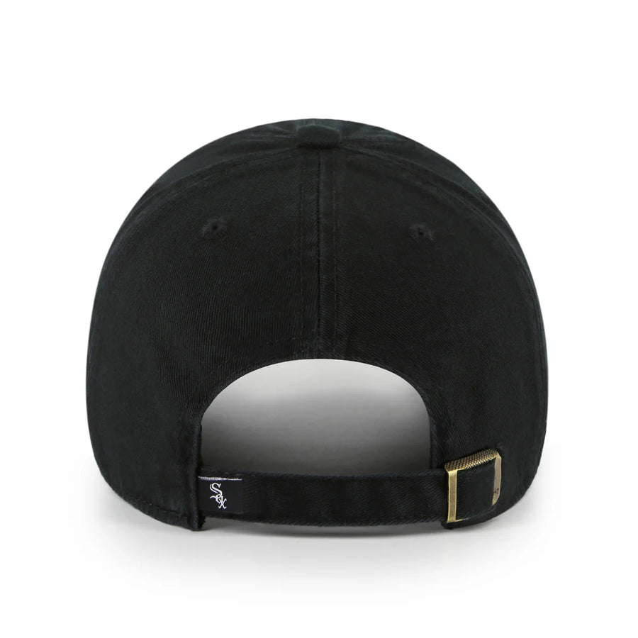 Chicago White Sox '47 Clean Up Adjustable Dad Cap - Black - Product Image